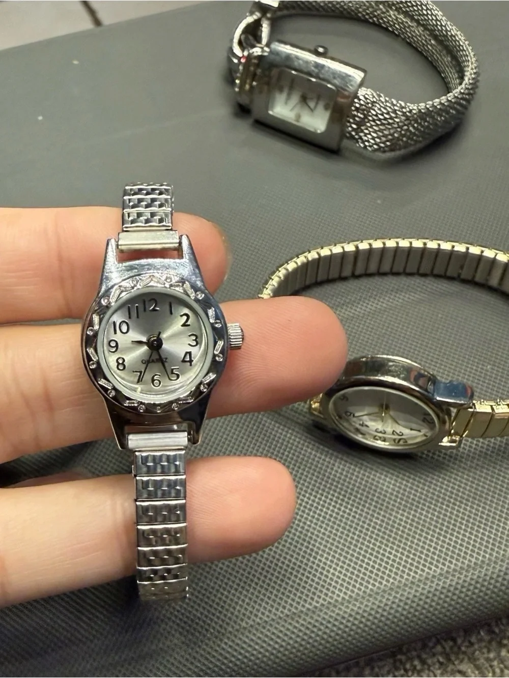 Mixed Estate Jewelry Watch Lot - 6 Womens Vintage Quartz Watches For Parts Craft